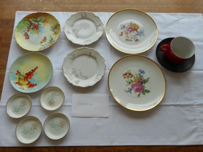 Lot of Vintage dishware from Germany - Rosenhale, Edelstein, Pasco, Bareuther & Easterling 12 pcs. https://ctbids.com/#!/description/share/132671