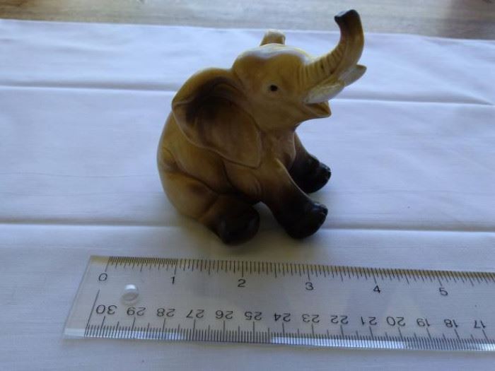 Vintage Lefton china Elephant figurine https://ctbids.com/#!/description/share/132516