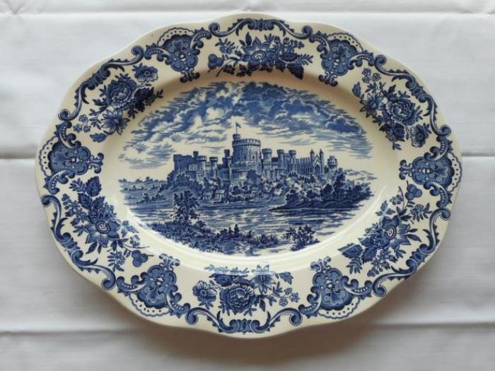 vintage Royal Homes of Britain Enoch Wedgewood plate https://ctbids.com/#!/description/share/133007