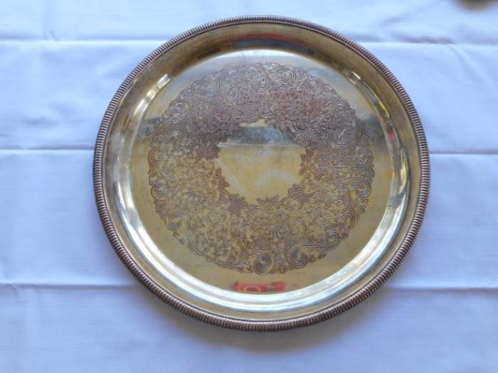 Vintage International Silver Co. silver plate 12" platter https://ctbids.com/#!/description/share/132541