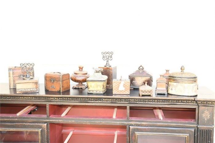80. Lot of Decorative Table Top Boxes