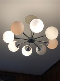 Mid Century Light Fixture 