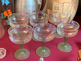 Depression Glass Sherbets