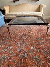  Tribal Motif Asian Rug 