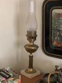 Brass lamp