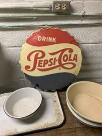 18” Pepsi Cap Sign