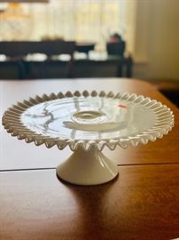 Fenton Silver Crest Cake Stand