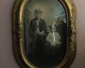 Victorian framed children