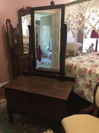 In the Master Bedroom you will find this child's Dressing table