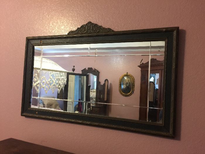 Antique mirror all original