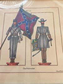 Vintage Confederate Print
