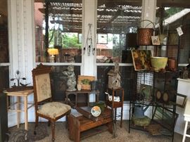 Lots more on the patio