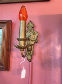 Vintage wall light, there are two of these items