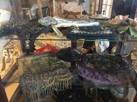 A close look at the vintage purses