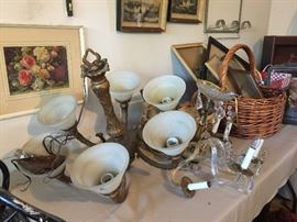 Vintage light fixtures