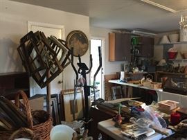 Looking into the Garage