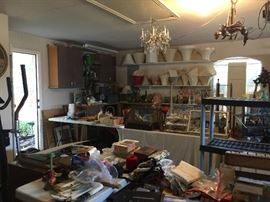 Looking into the Garage