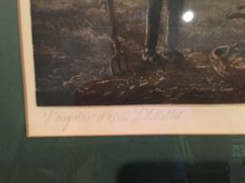 Signature and Title on the Augelus