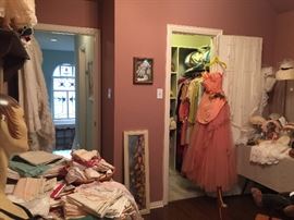 Looking through the bedroom