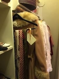 Vintage ties and coats