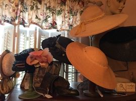 Wonderful vintage hats