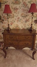 two drawer cabinet