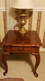 We have two side tables