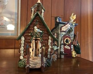 Blue Sky Clayworks decorative houses.