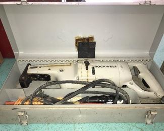 Big selection of vintage and contemporary tools—power tools, hand tools, ladders, pressure washer, garden tools—and more!