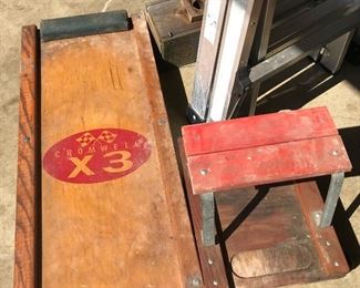 Big selection of vintage and contemporary tools—power tools, hand tools, ladders, pressure washer, garden tools—and more!