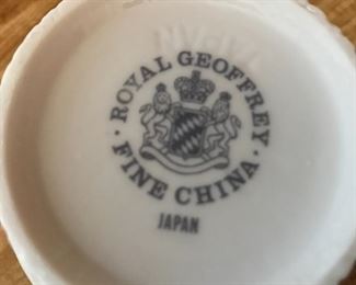Vintage Royal Geoffrey snack set.