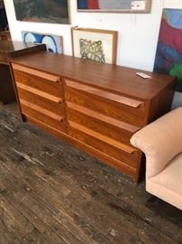 Teak 6 drawer