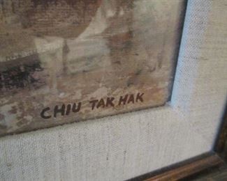LeBOUCHONS CAVAS ART FRAMED
CHIU TAK HAK
