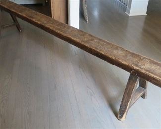 FRENCH FARM BENCH Circ 1900
OLD PLANK ROAD ANTIQUES
