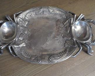 VINTAGE ARTHUR COURT CRAB TRAY