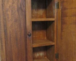VINTAGE TWO DOOR TABLE TOP CABINET