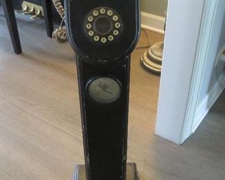 ANTIQUE TALL STANDING PHONE
