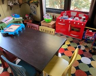 Pottery Barn Kids table and chairs!