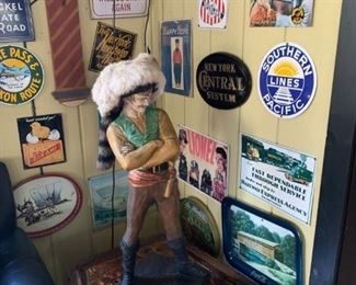 One of the smaller figures you will find as you walk through this wonderland!