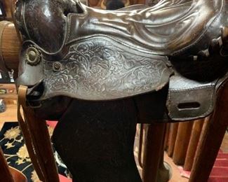 Wester saddles.