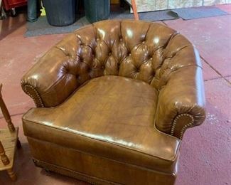 Great set of club chairs with fine detail.