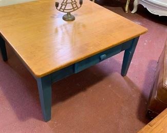 Many tables and decorative items to choose from.