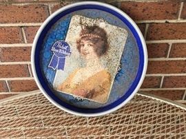 Pabst Blue Ribbon Tray