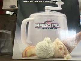 Donvier Ice Cream Maker