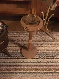 Ashtray with floor stand
