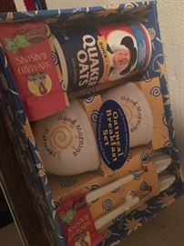 Oatmeal gift basket