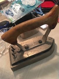 Vintage electric iron