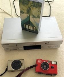 WWT026 Panasonic VHS and Cameras