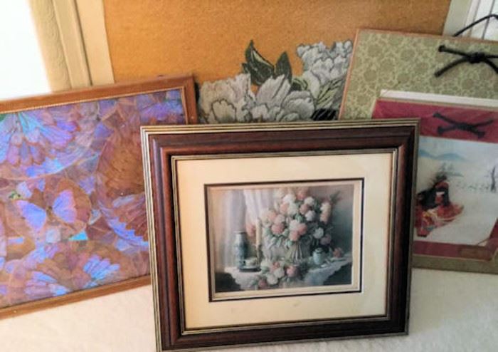 WWT037 Four Framed Texture Art
