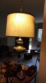Vintage hanging pendant lamp